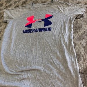 Under Armour Yth Girla Size Large Tee
